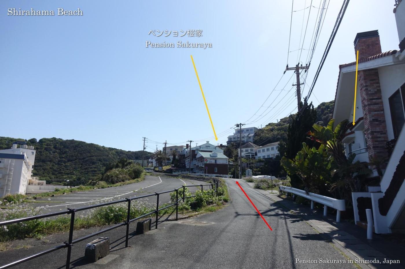 ペンション桜家 Hotel Shimoda  Exterior photo