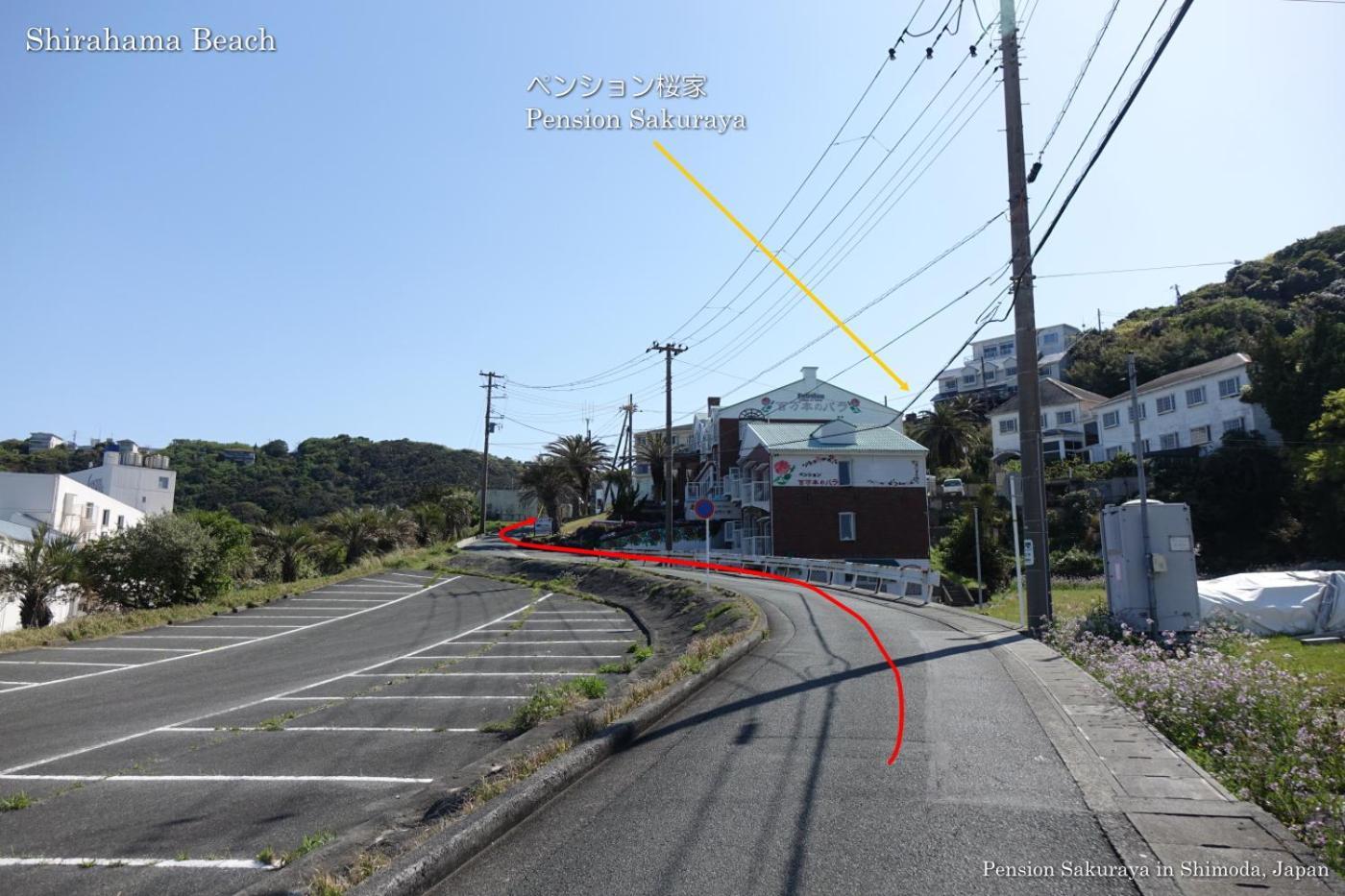 ペンション桜家 Hotel Shimoda  Exterior photo